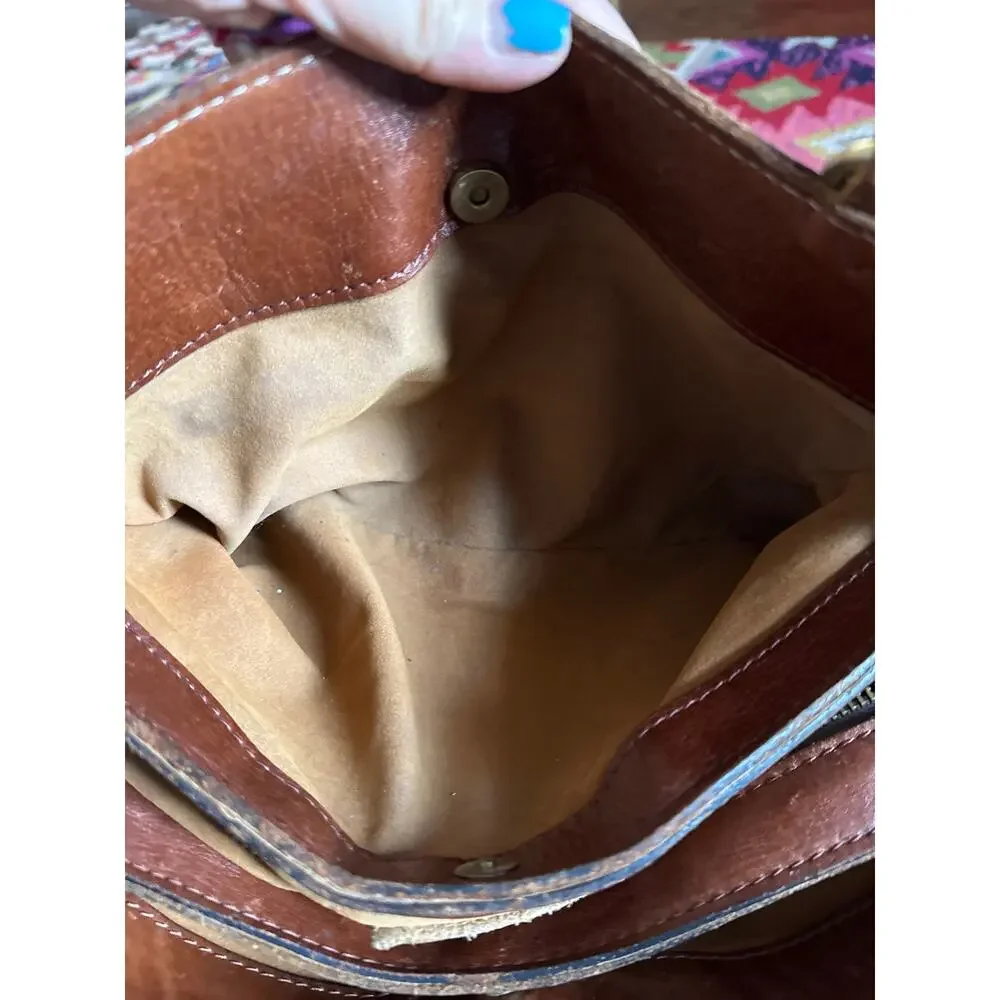 Patricia Nash Rienzo Satchel Tobacco Fields